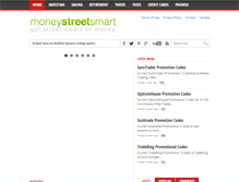 Tablet Screenshot of moneystreetsmart.com